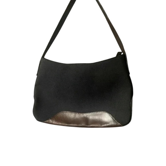 Hobo International Compact Nylon Shoulder Bag Brown Zip / Snap Multiple Pockets​ - Picture 1 of 15